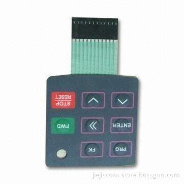 Waterproof Membrane Switch with Converter Switch Keypads and Light Touch Switch